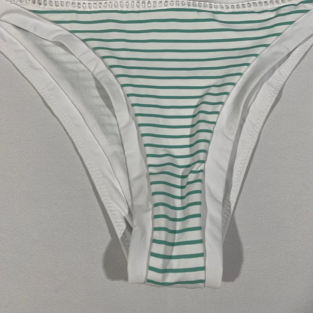 NEW Rhythm [ XL‎ ] Cheeky Stripes Sunkissed Itsy Bikini Bottom Green